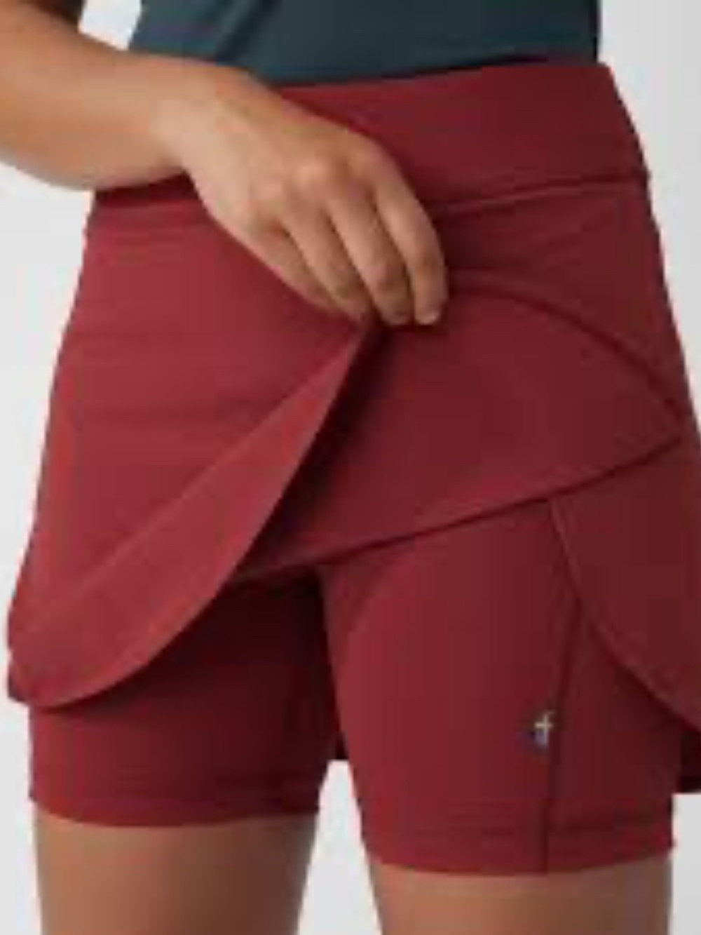 Fjallraven Abisko Midsummer Skort - Size 34US - Pomegranate Red
